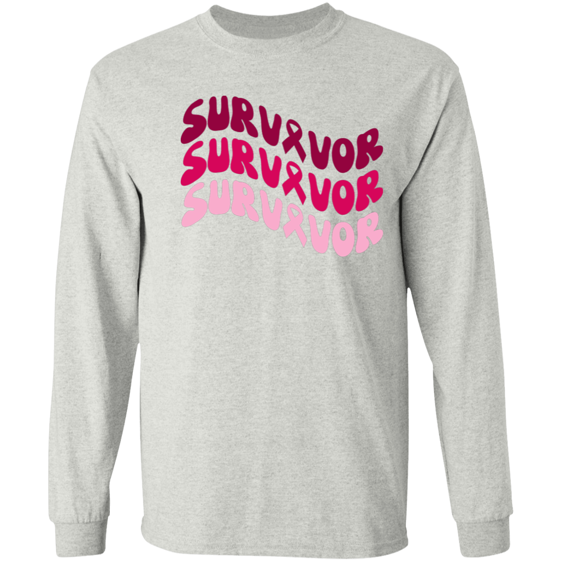 Survivor Retro Long Sleeve T-shirt