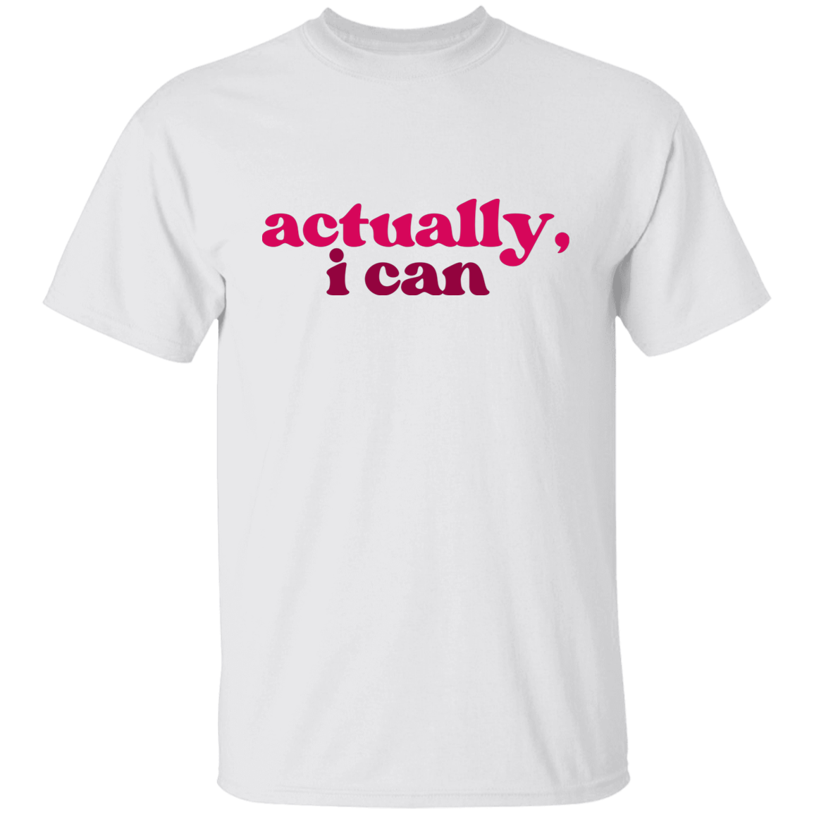 Actually, I Can T-Shirt Youth