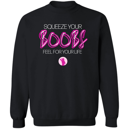 Squeeze Your Boobs Sweater Black